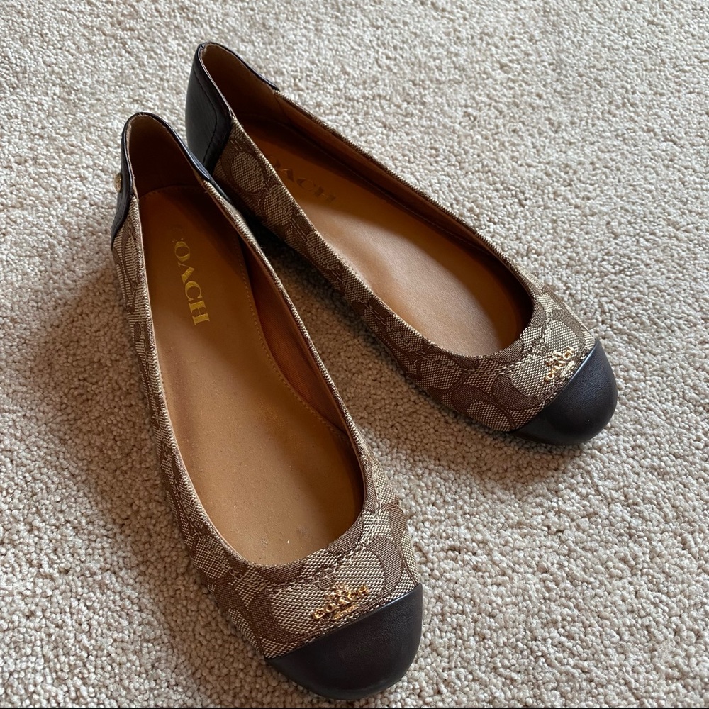 Coach signature print flats - Picture 8 of 10